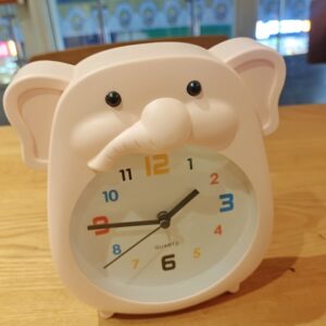 Elephant Alarm Clock ( Desk & Wall )