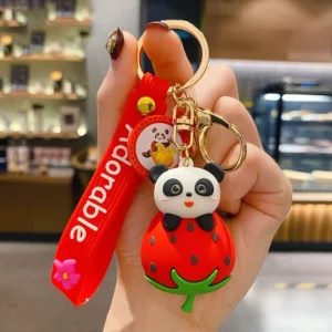 Fruit Panda Key Charm