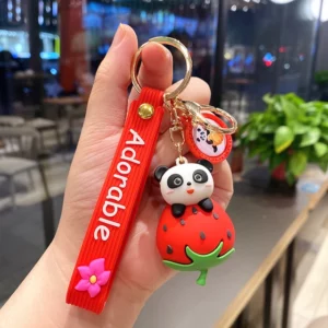 Fruit Panda Key Charm